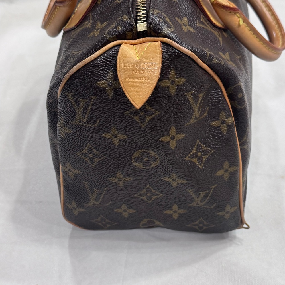 Louis Vuitton | Speedy 25 | SD0027 | Monogram Canvas Brown Satchel - Picture 3 of 16
